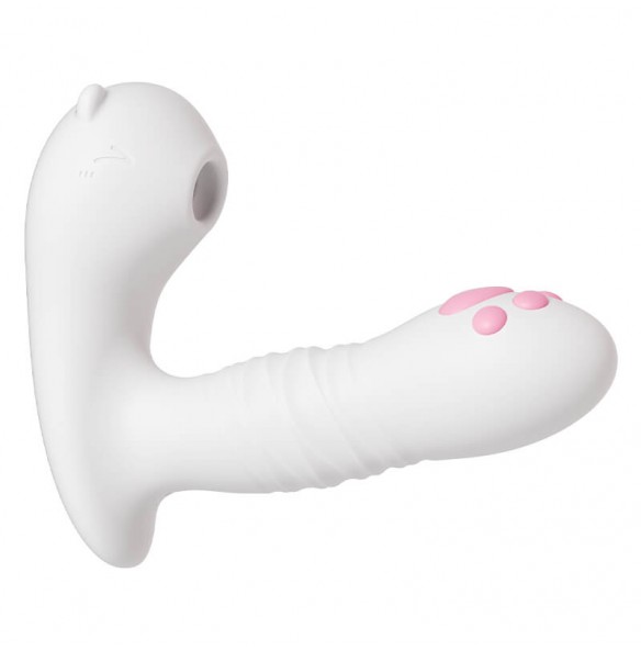 MizzZee - Cute Cat Pleasure Suction Thrusting Wearable (Support APP Mini Programs - Chargeable) MizzZee - Cute Cat Pleasure Suction Thrusting Wearable (Support APP Mini Programs - Chargeable)